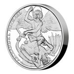 Silver Two Ounces 2022 Archangel Michael: Photo Coin, Niue, Silver Two Ounces 2022 Archangel Michael / thumbnail