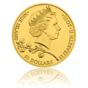 Niue / Gold Ounce 2018 Czech Lion - obverse photo