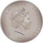 Silver Ounce 2020 Triceratops: Photo Coin, Niue, Silver Ounce 2020 Triceratops / thumbnail