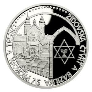 Niue / Platinum Ounce 2019 UNESCO - Jewish Quarter - reverse photo