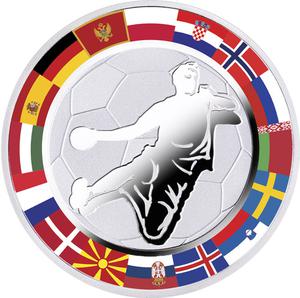 Niue / One Dollar Silver 2016 Handball - reverse photo