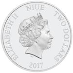 Silver Ounce 2017 Mickey - Little Whirlwind: Photo Coin, Niue, Silver Ounce 2017 Mickey - Little Whirlwind / thumbnail