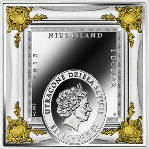 Niue / Silver Ounce 2015 Zamoyski at Byczyna - obverse photo