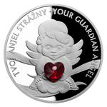 Silver Ounce 2021 Guardian Angel, Slovak: Photo Coin, Niue, Silver Ounce 2021 Guardian Angel, Slovak / thumbnail