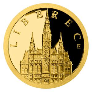 Niue / Gold Half Gram 2018 Liberec Town Hall - reverse photo