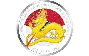 Niue / Silver Ounce 2012 Year of the Dragon - reverse photo