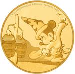 Gold Quarter Ounce 2017 Mickey Mouse - Fantasia: Photo Coin, Niue, Gold Quarter Ounce 2017 Mickey Mouse - Fantasia / thumbnail