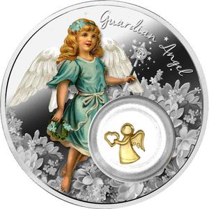Niue / Silver Ounce 2019 Guardian Angel - reverse photo