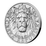 Silver Ounce 2022 Czech Lion, Queen Elizabeth II: Photo Coin, Niue, Silver Ounce 2022 Czech Lion / thumbnail