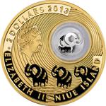 Silver Ounce 2013 Elephant: Photo Coin, Niue, Silver Ounce 2013 Elephant / thumbnail