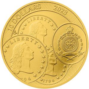 Niue / Gold Quarter Ounce 2023 Thaler - obverse photo