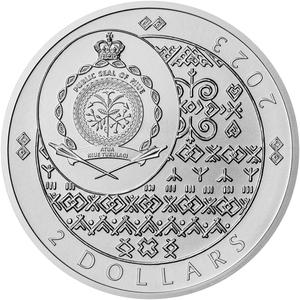 Niue / Silver Ounce 2023 Slovakia Eagle - obverse photo