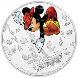 Niue / Silver Ounce 2017 Mickey - Little Whirlwind - obverse photo