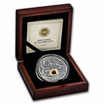 Silver Two Ounces 2023 Black Pearl and Dragon: Photo Coin, Niue, Silver Two Ounces 2023 Black Pearl and Dragon / thumbnail
