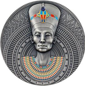 Niue / Silver Three Ounces 2020 Nefertiti - reverse photo