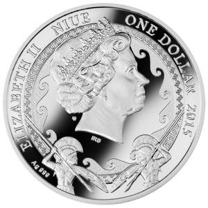 Niue / One Dollar Silver 2015 In Victoria - obverse photo