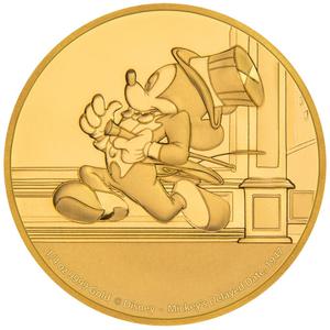 Niue / Gold Quarter Ounce 2017 Mickey - Delayed Date - obverse photo