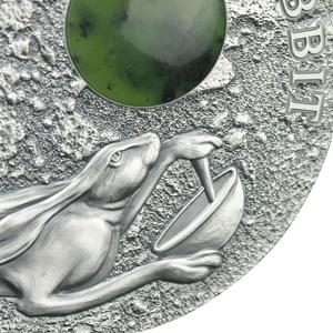 Niue / Silver Fifty Grams 2021 Moon Rabbit - obverse photo