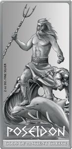 Niue / Silver Two Ounces 2015 Poseidon - reverse photo