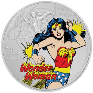 Niue / Silver Ounce 2020 Justice League - Wonder Woman - reverse photo