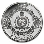 Silver Ounce 2023 Nikola Tesla: Photo Coin, Niue, Silver Ounce 2023 Nikola Tesla / thumbnail