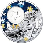 Silver Ounce 2015 Merry Christmas: Photo Coin, Niue, Silver Ounce 2015 Merry Christmas / thumbnail