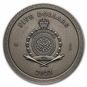 Niue / Silver Two Ounces 2023 Lost World Cities - Pompeii - obverse photo