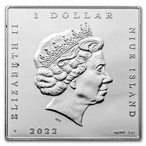 Niue / Silver Ounce 2022 Bedroom in Arles - obverse photo