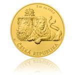 Niue / Gold Five Ounces 2017 Czech Lion - reverse photo