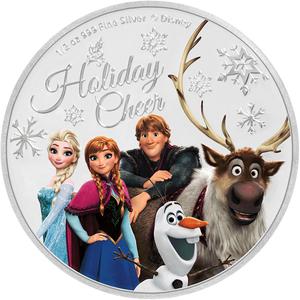 Niue / Silver Half Ounce 2019 Disney - Season's Greetings - reverse photo