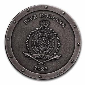 Niue / Silver Two Ounces 2023 Steampunk - Metal Bee - obverse photo