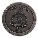 Niue / Silver Two Ounces 2023 Steampunk - Metal Bee - obverse photo
