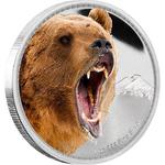 Silver Ounce 2016 Kings of the Continents - Grizzly Bear: Photo Coin, Niue, Silver Ounce 2016 Kings of the Continents - Grizzly Bear / thumbnail