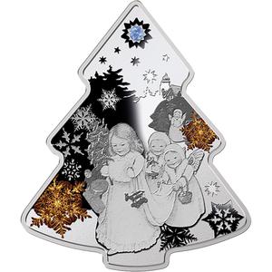 Niue / Silver Ounce 2013 Christmas - Tree - reverse photo