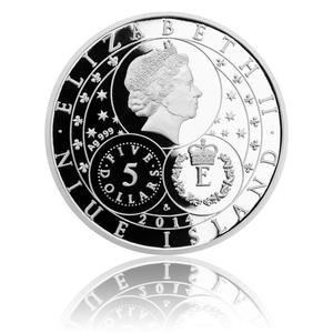 Niue / Five Dollars Silver 2014 Palladium of the Czech Country - obverse photo