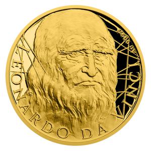 Niue / Gold Half Ounce 2019 Leonardo da Vinci - reverse photo