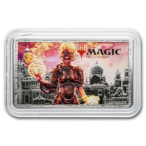 Niue / Silver Ounce 2019 Magic The Gathering - Chandra - reverse photo