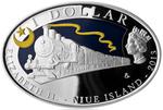Niue / Silver Ounce 2013 Orient Express / Coloured Proof - obverse photo