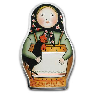 Niue / Silver Ten Ounces 2017 Matryoshka - reverse photo