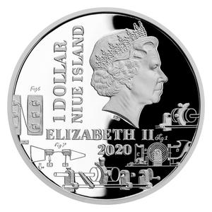 Niue / Silver Ounce 2020 A. G. Bell - obverse photo