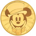 Gold Quarter Ounce 2017 Mickey - Christmas Carol: Photo Coin, Niue, Gold Quarter Ounce 2017 Mickey - Christmas Carol / thumbnail