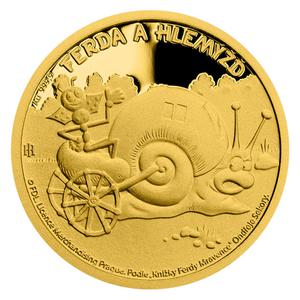 Niue / Gold Tenth-Ounce 2019 Ferdy and Snail - reverse photo