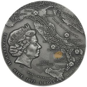 Niue / Silver Two Ounces 2017 Spartacus - obverse photo
