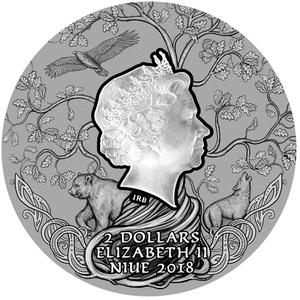 Niue / Silver Two Ounces 2018 Perun - obverse photo