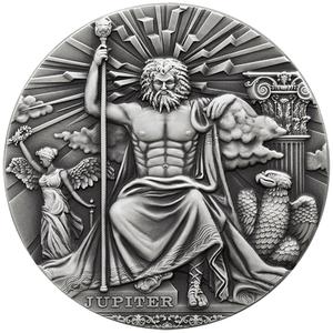 Niue / Silver Two Ounces 2016 Jupiter - reverse photo