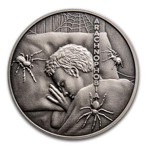 Niue / Silver Ounce 2020 Arachnophobia - reverse photo