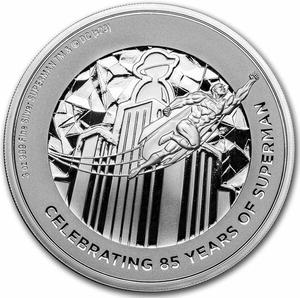 Niue / Silver Three Ounces 2023 Superman Anniversary - reverse photo
