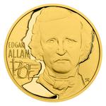 Gold Half Ounce 2019 Edgar Allan Poe: Photo Coin, Niue, Gold Half Ounce 2019 Edgar Allan Poe / thumbnail