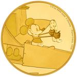 Gold Quarter Ounce 2016 Mickey - Plane Crazy: Photo Coin, Niue, Gold Quarter Ounce 2016 Mickey - Plane Crazy / thumbnail