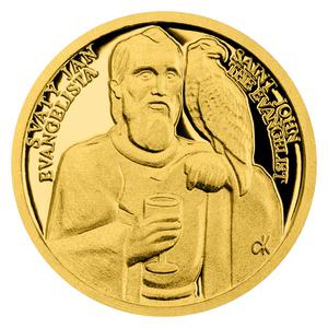 Niue / Gold Half Gram 2022 Saint John the Evangelist - obverse photo